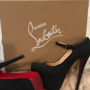 Christian Louboutin lady Daff 160 Flannel